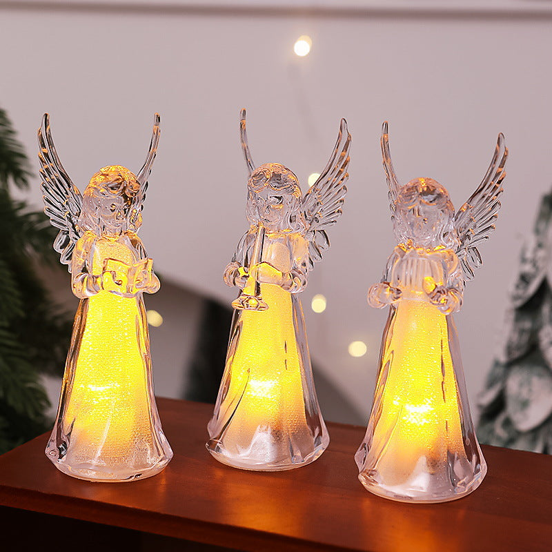 Elegant LED Angel Light Figure