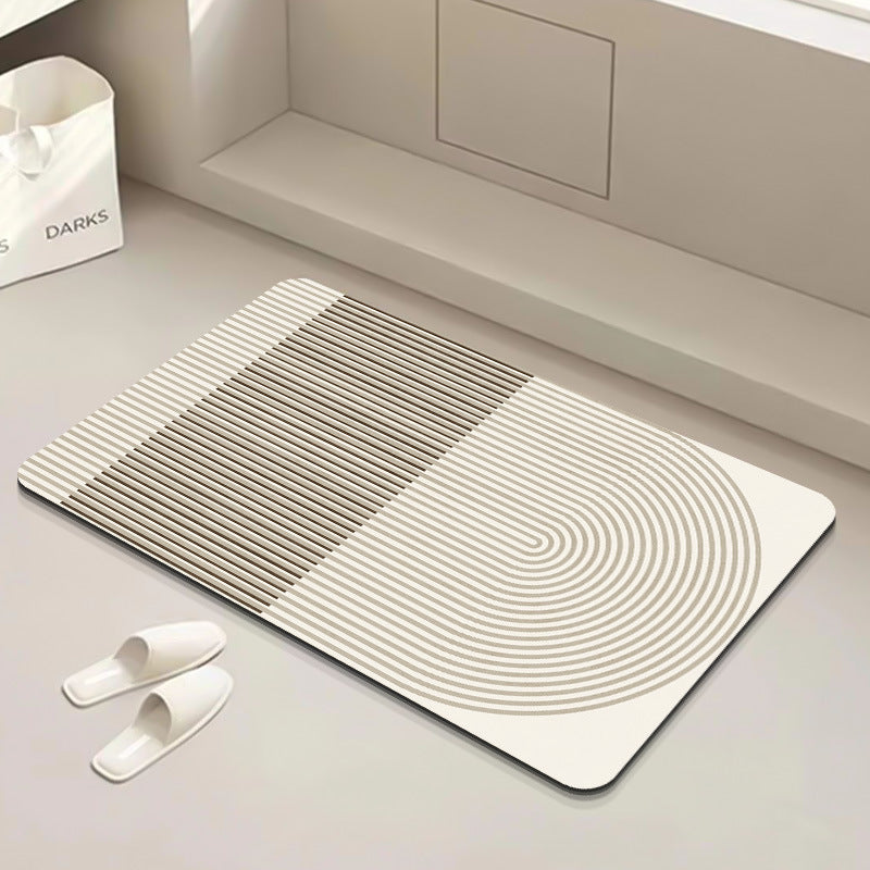 Modern Geometric Bath Mat