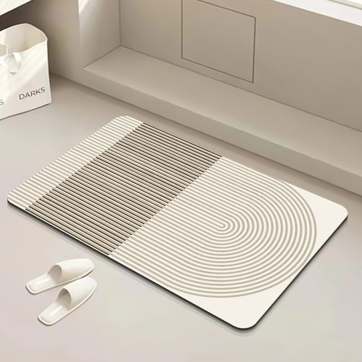 Modern Geometric Bath Mat