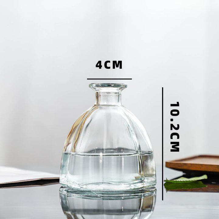 Premium Textured Glass Beverage Container
