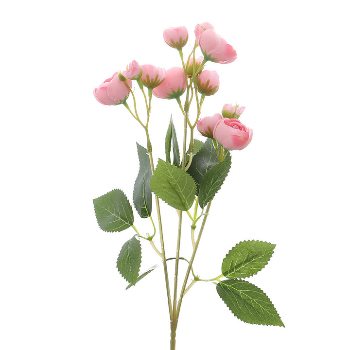 Realistic Artificial Rose with Fine Flowers and Leaves