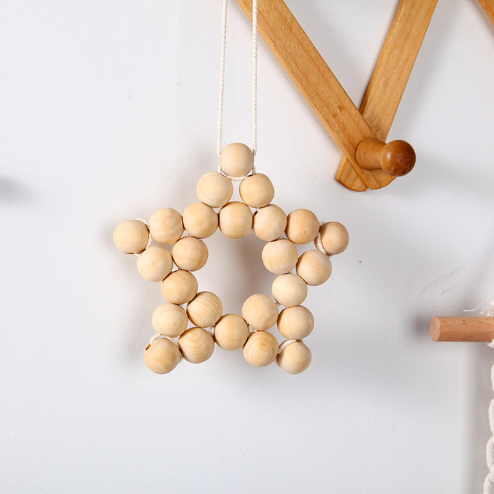Decorative Wooden Star Wall Hanging