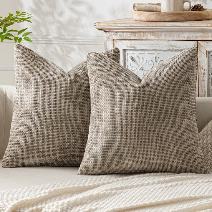 Textured Chunky Weave Decorative Cushion