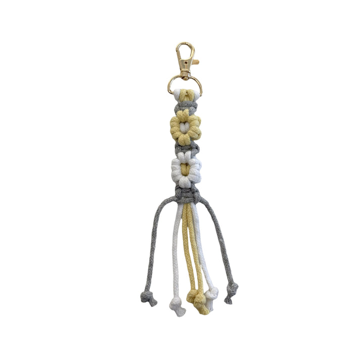 Macrame Keychain with Tassel