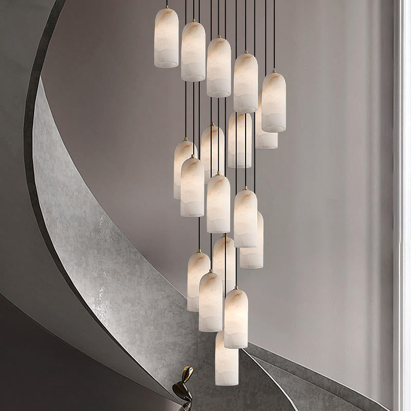 Multi-layer suspension chandelier
