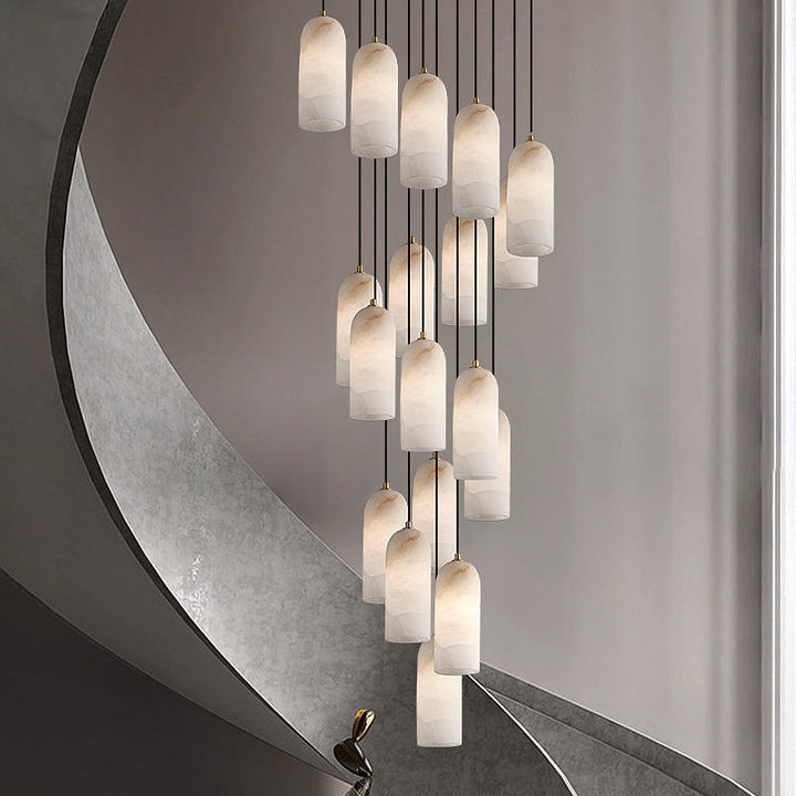 Multi-layer suspension chandelier