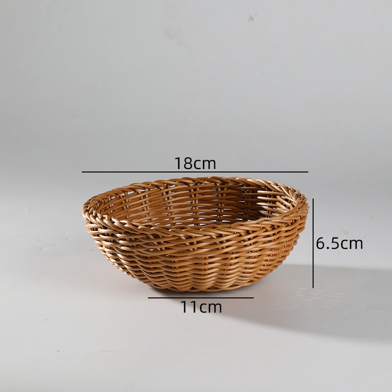 Decorative Braided Fruit Bowl