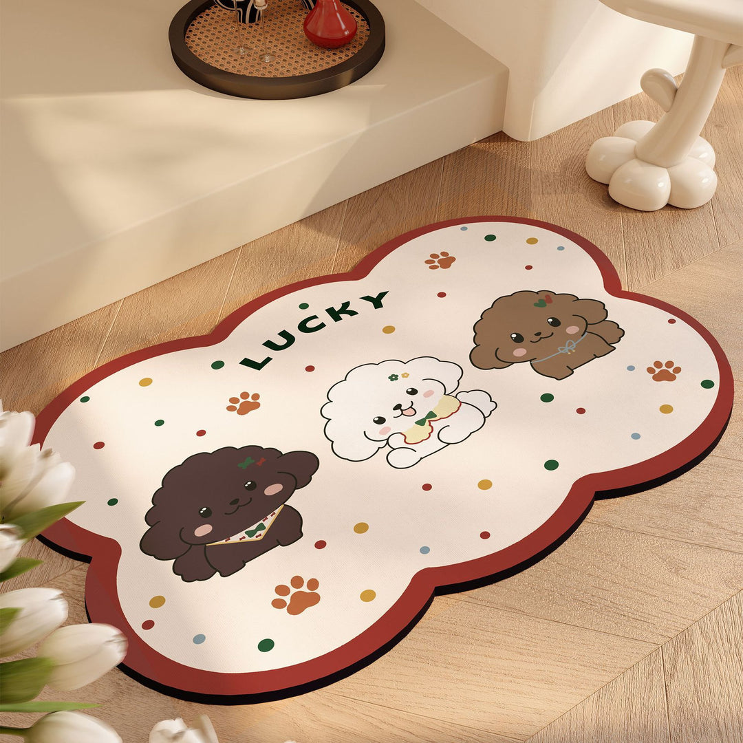 Cute Cartoon Animal Bath Mat