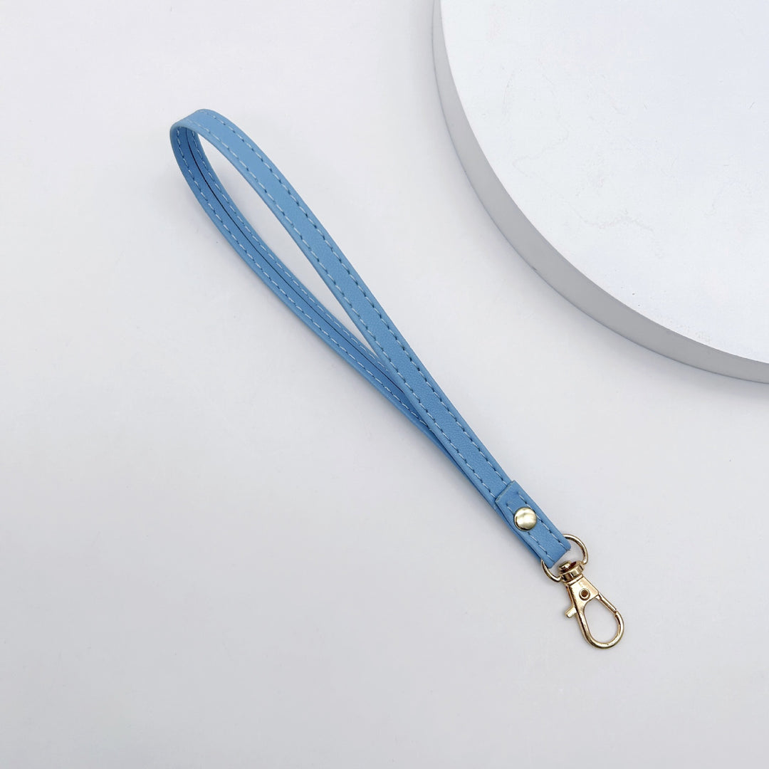 Durable Synthetic Leather Lanyard