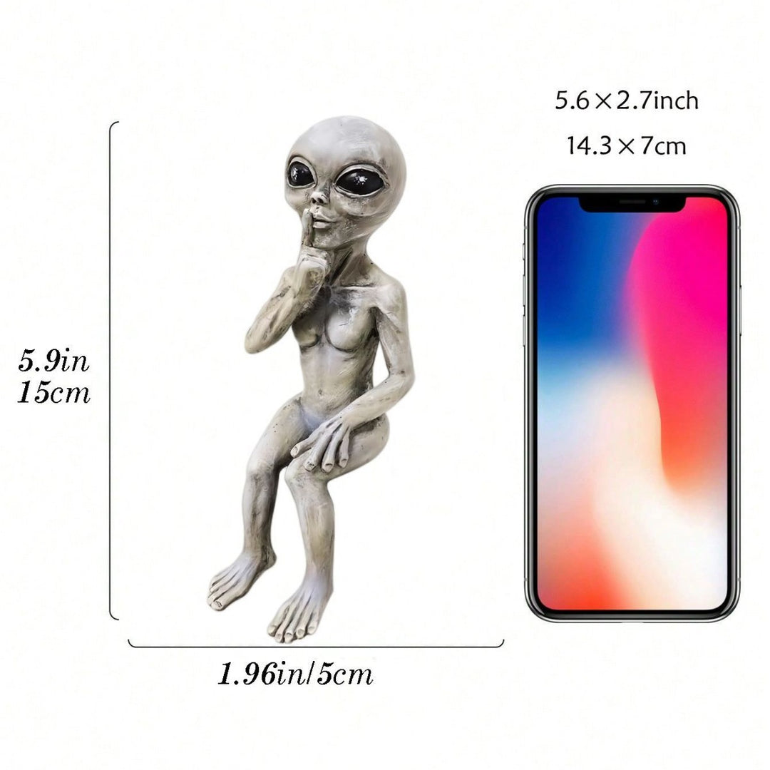 Whimsical Alien Figurine
