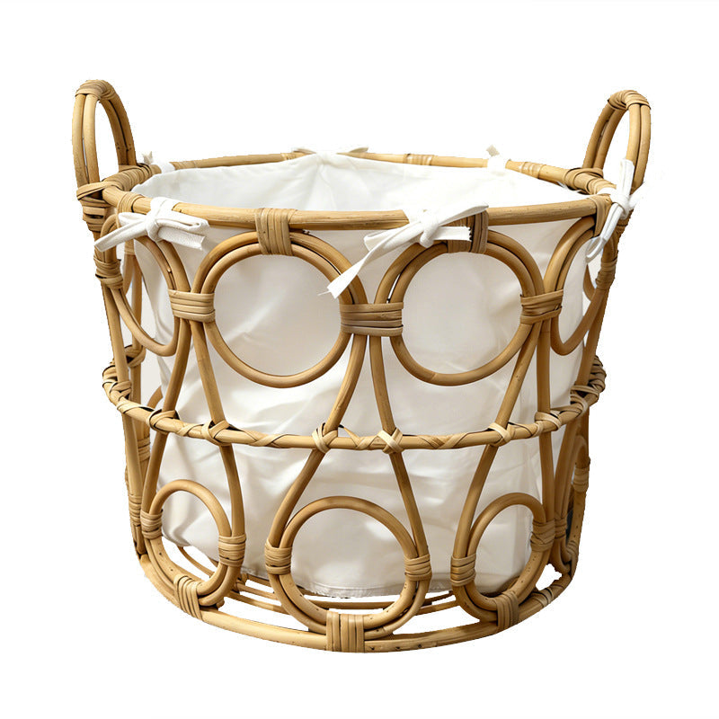 Basket with Round Cutout