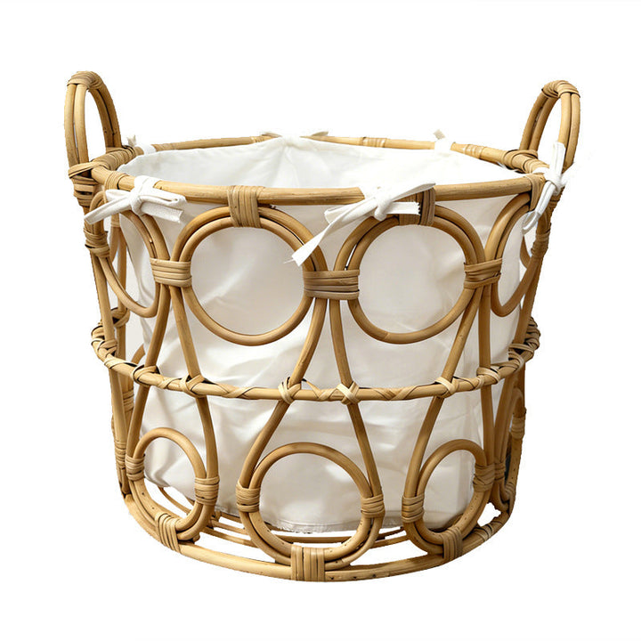 Basket with Round Cutout