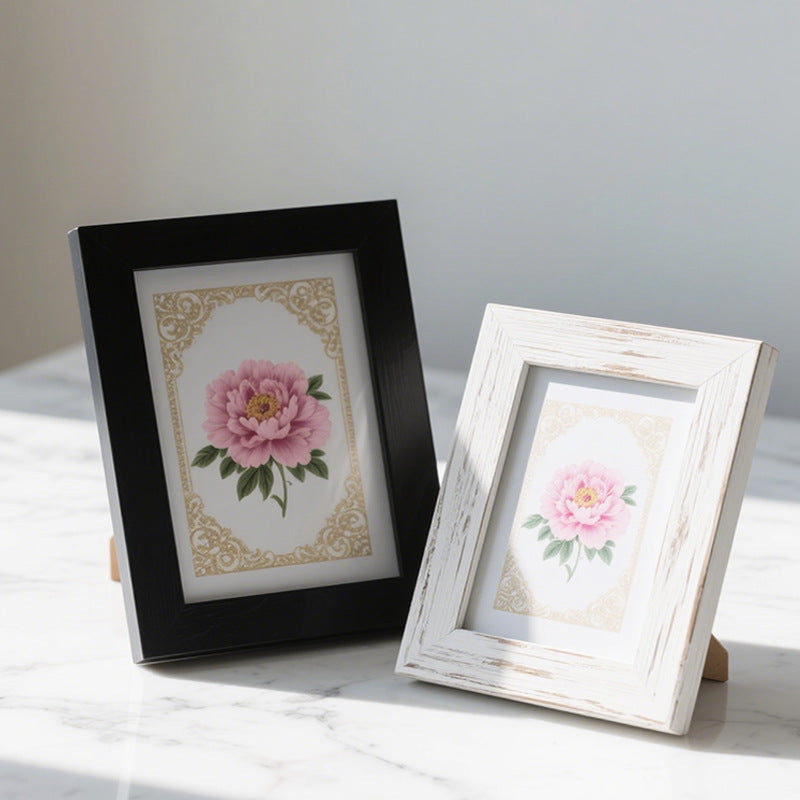 Floral Art Picture Frame