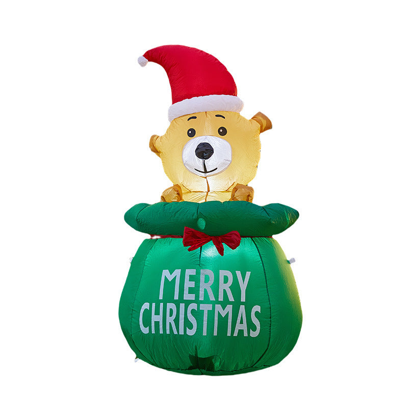 Funny Santa Climbing Figure