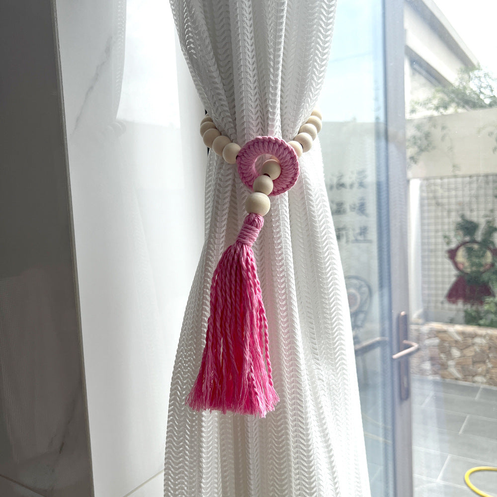 Decorative Beaded Keychain Holder