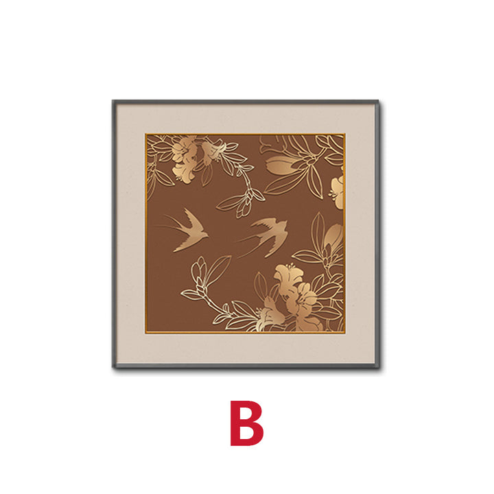 Elegant Framed Floral Wall Art