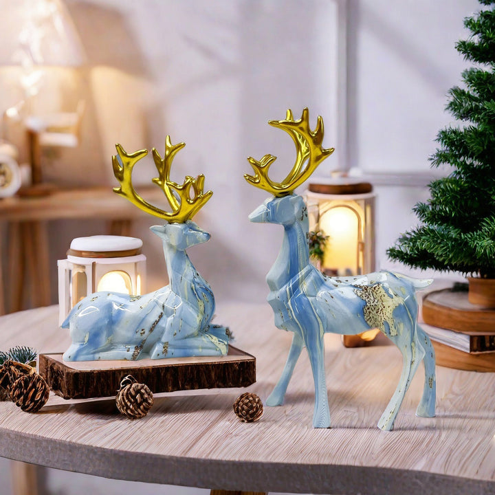 Elegant Deer Sculpture