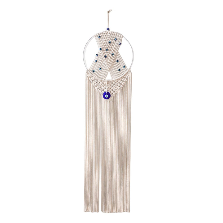 Macramé Decorative Wall Hanging with Circular Ring
