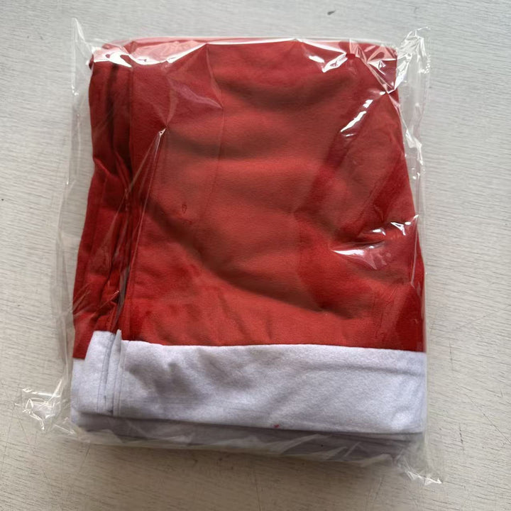 Festive chair cover with Christmas motif