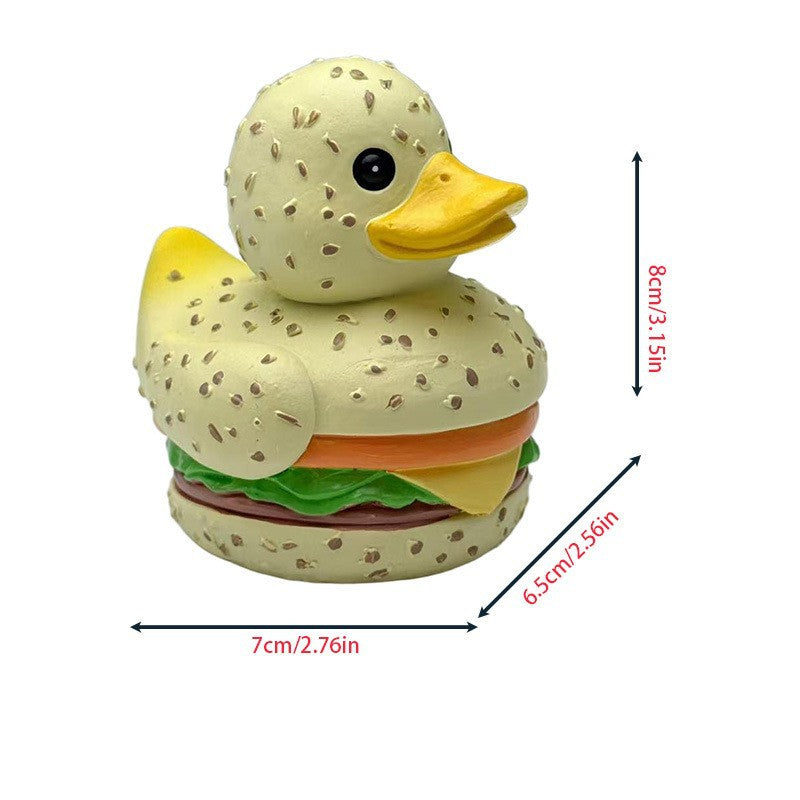 Funny Decor Rubber Duck with Sprinkles