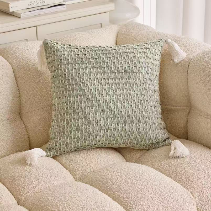 Textured Knit Cushion