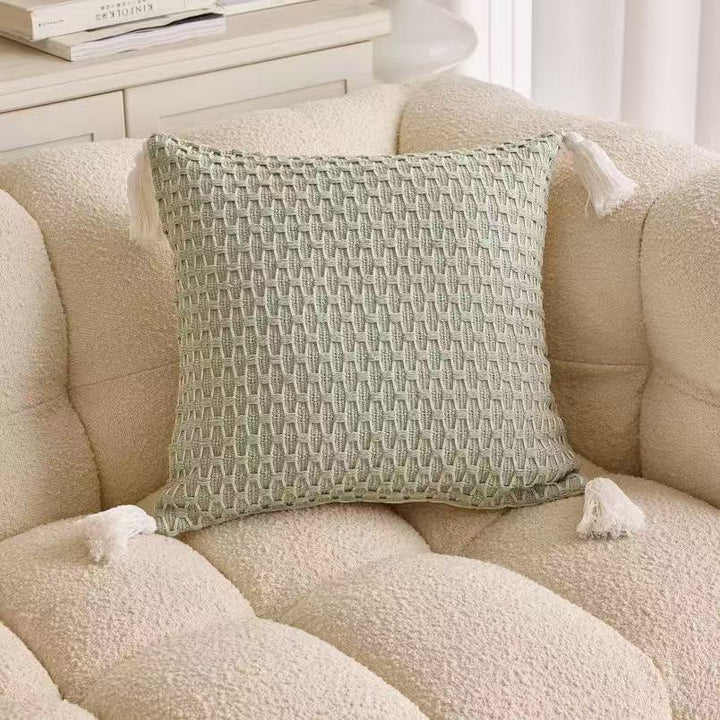 Textured Knit Cushion