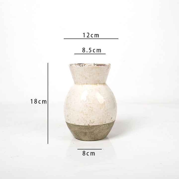 Decorative ceramic vase
