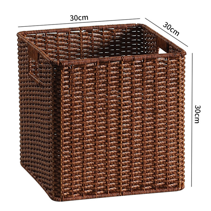 Decorative Storage Basket Cube
