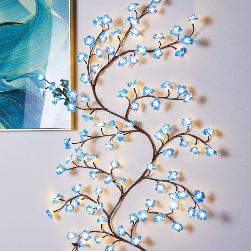 Ornate LED Cherry Blossom Wall Light