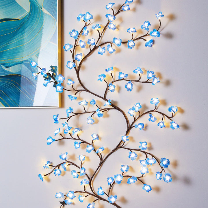 Ornate LED Cherry Blossom Wall Light