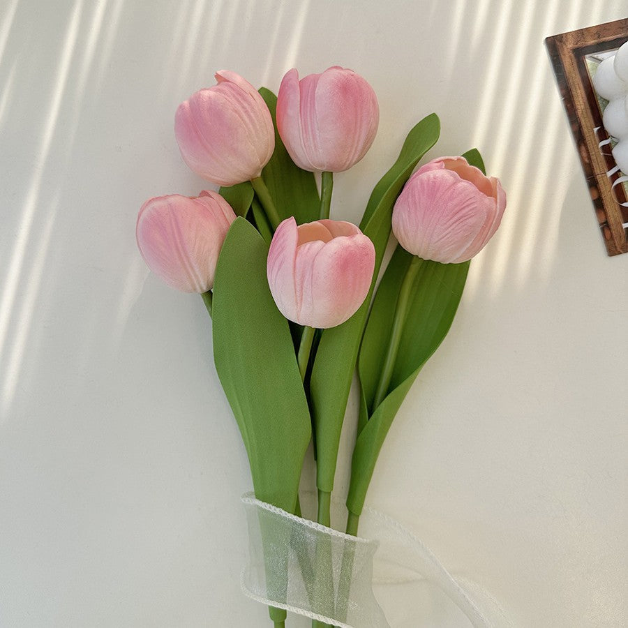 Decorative Artificial Tulip Bouquet