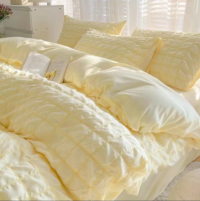 Soft Textured Bedding Set