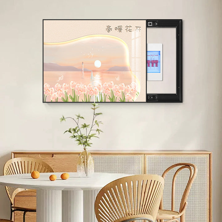 Floral Landscape Canvas Art