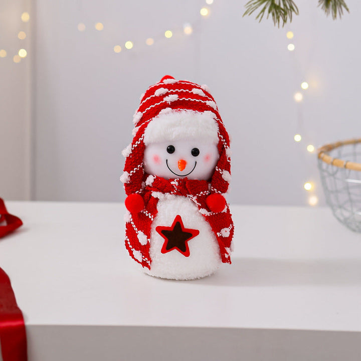 Decorative Snowman Figure