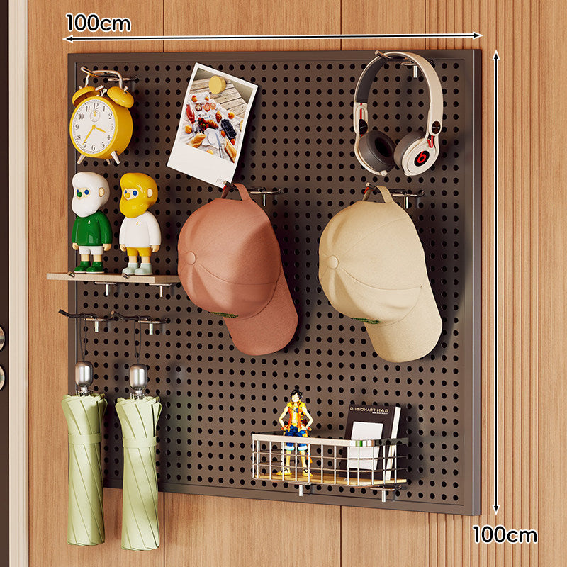 Wall-Mounted Pegboard Organizer