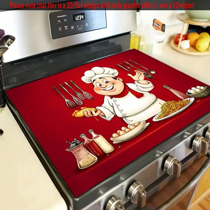 Cute Cartoon Sheep-Patterned Kitchen Mat