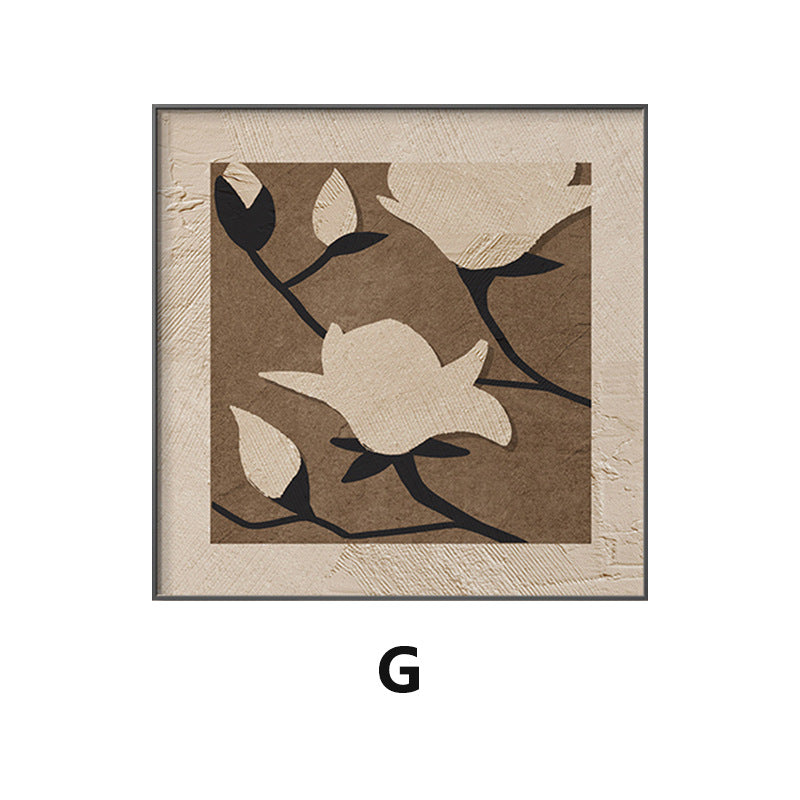 Abstract Line Art Framed Wall Decor