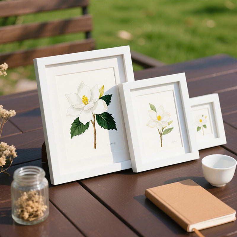 Floral Illustration Display Frame