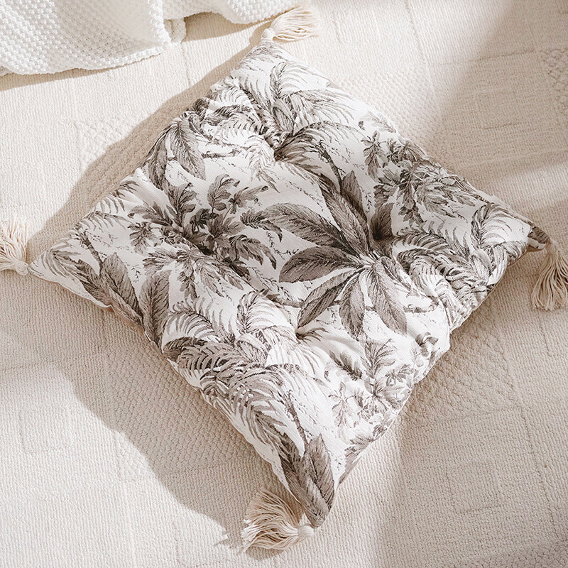 Botanical Print Throw Pillow