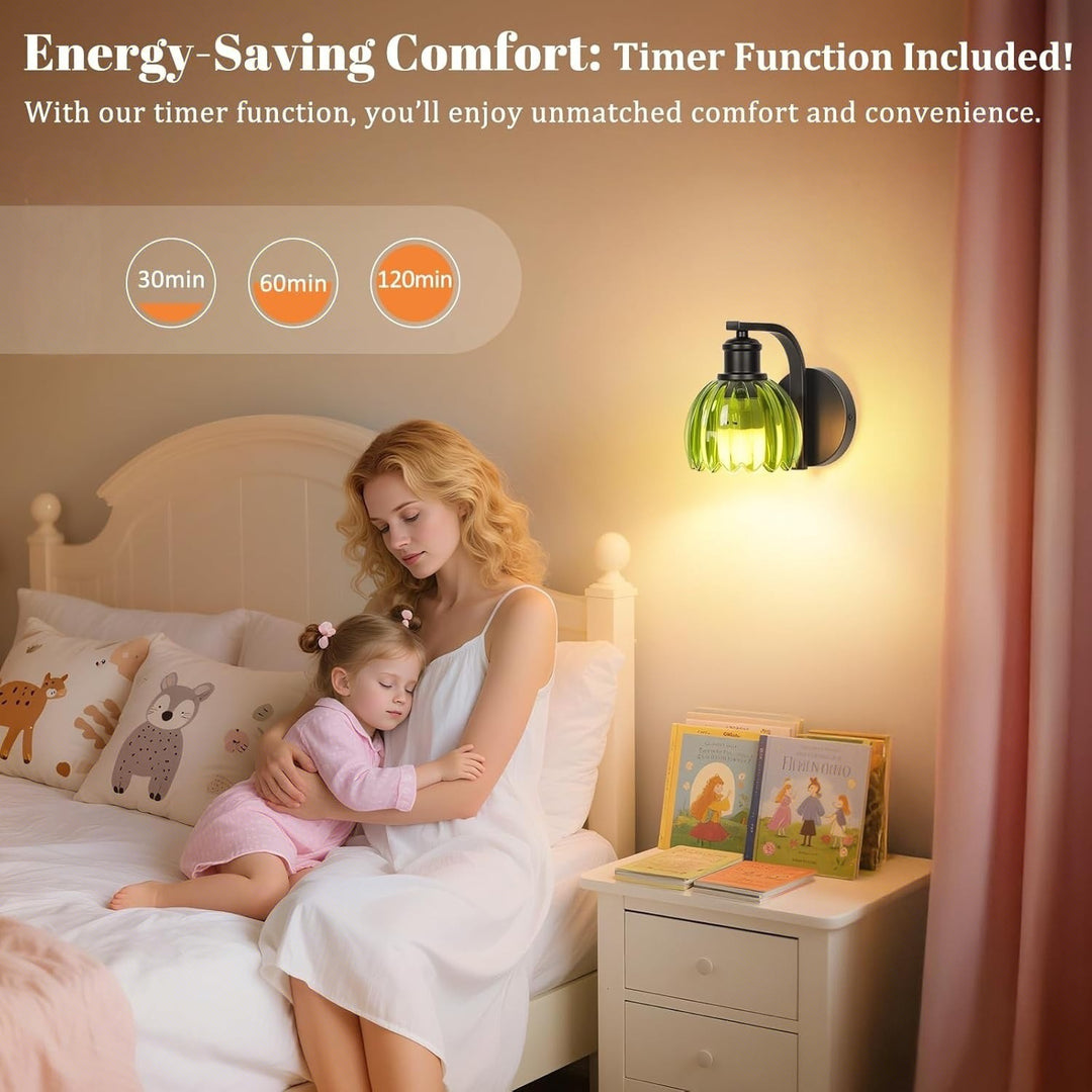 Color-changing LED wall lamp