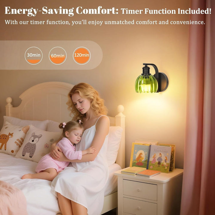 Color-changing LED wall lamp