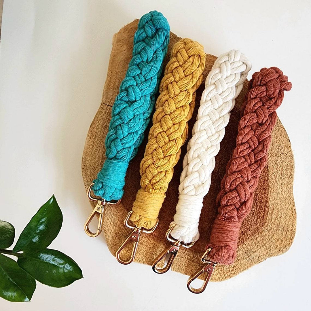 Braided Keychain Holder