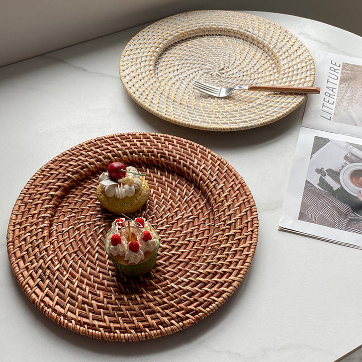 Decorative basket with ornate design