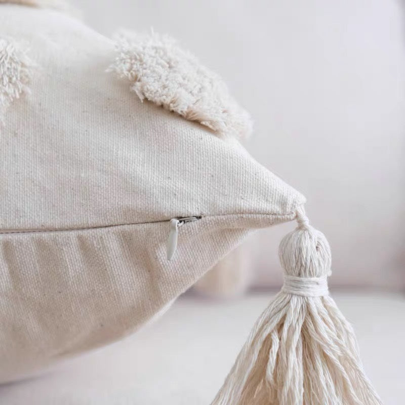 Bohemian Fringe Decorative Throw Pillow