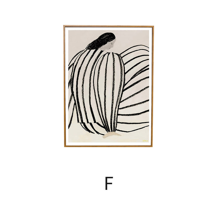 Framed Artistic Illustration