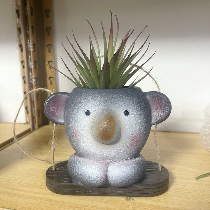 Decorative Koala Plant Holder
