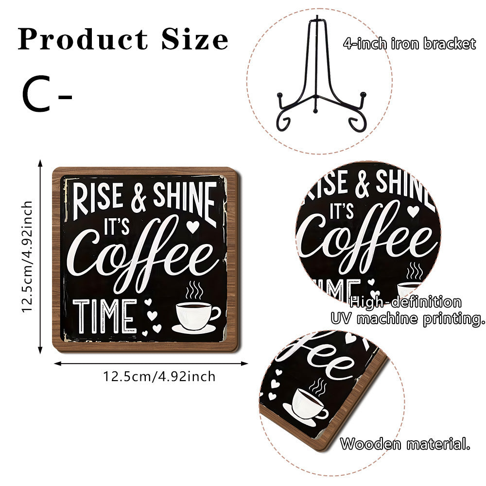 Wooden sign decor