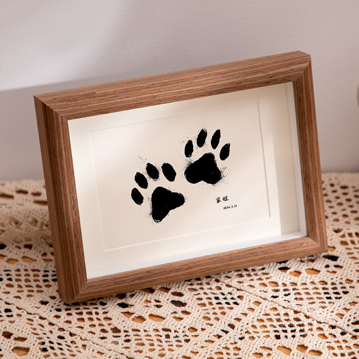 Personalized Handprint Pet Memory Frame