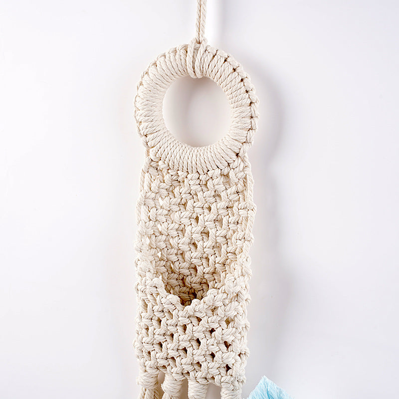 Macramé Wall Pocket Organizer