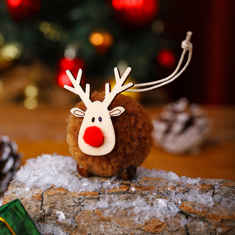 Festive Reindeer Decoration Figure